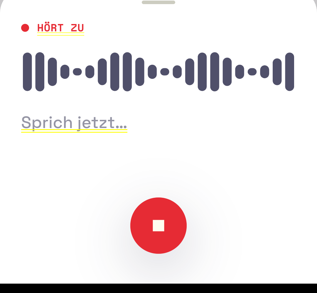 Voice recording of an idea in Shliff